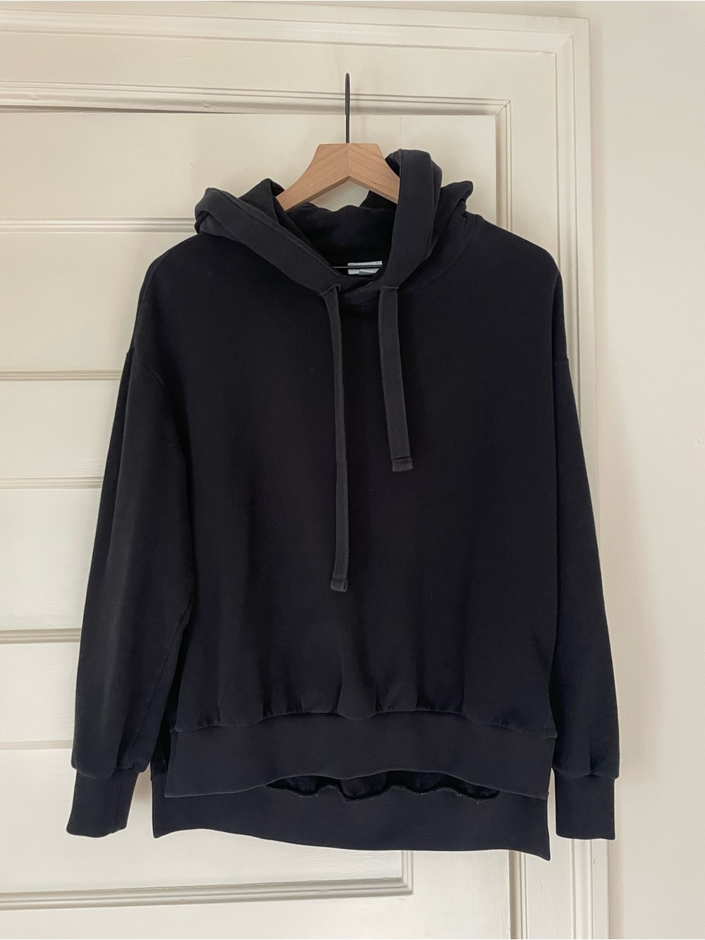 GUC Cuyana Oversized Hooded Sweatshirt, Black, XS